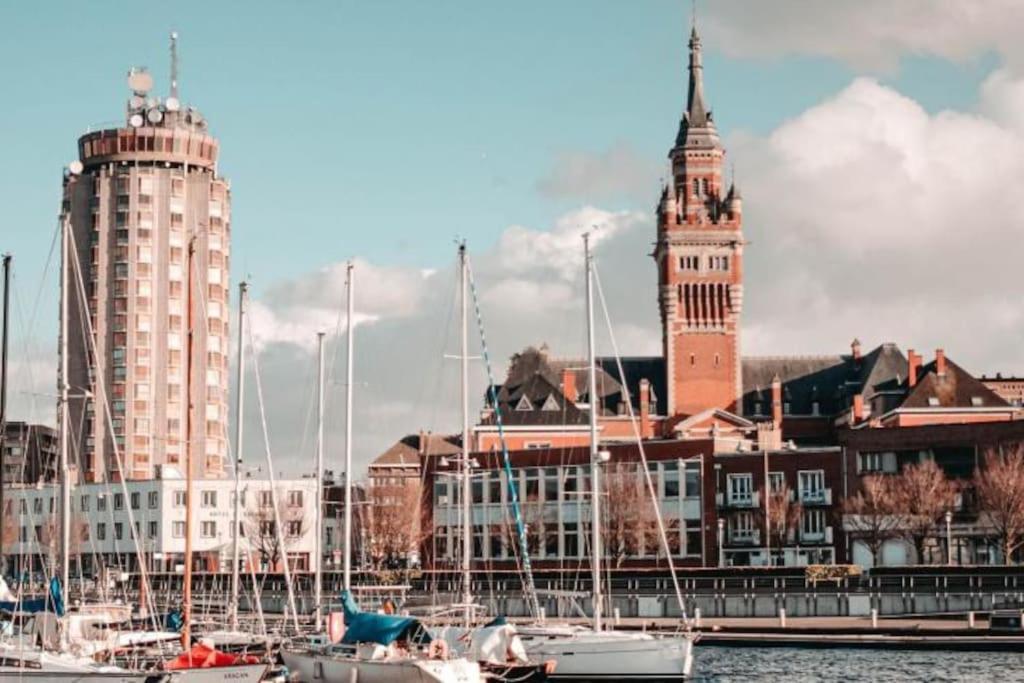 Maison De Ville Restylee Avec Jardin, Proche Gare Dunkirk المظهر الخارجي الصورة